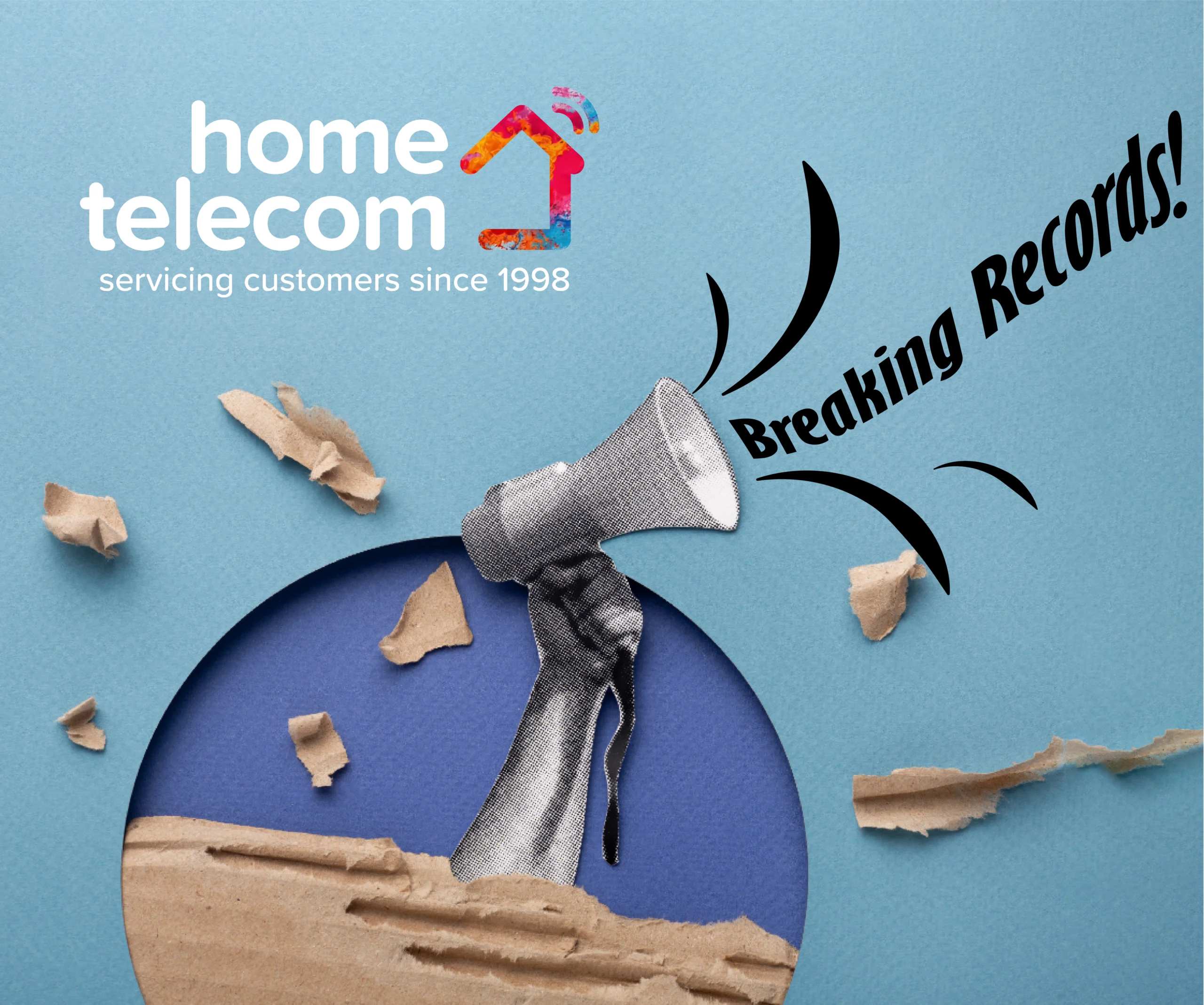 Home Telecom breaking records blog image