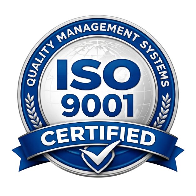 ISO 9001 certified